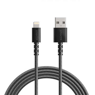 Anker Powerline II MFI A-L Black A8013 - כבל 1.8 מטר שחור לאייפון