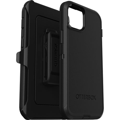 כיסוי OtterBox Defender שחור לאייפון 15