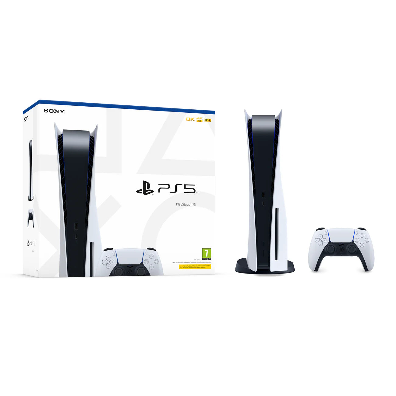Playstation 1TB Blu-Ray Slim Edition PS5 - קונסולה פלייסטיישן 5 מהדורת בלו-ריי
