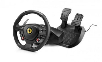 Thrustmaster T80 Ferrari 488 GTB Edition PS4 and PC - הגה מירוצים עם דוושות